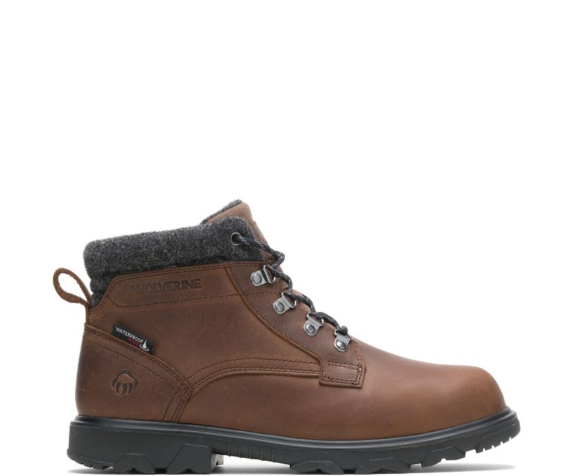 Bottes de Travail Wolverine Drummond Lace Homme - Marron (EIU980123)